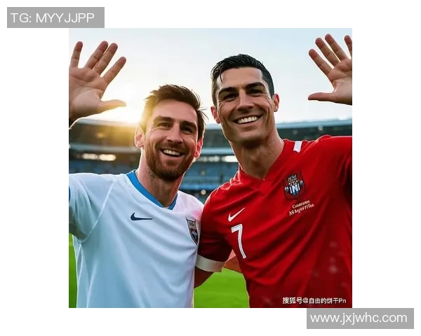 足球明星同框创意瞬间捕捉展现绿茵场上的友谊与激情